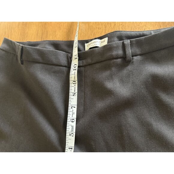 Coldwater Creek Womens Brown Natural Fit Dress Pants Size 16 READ - Picture 9 of 11